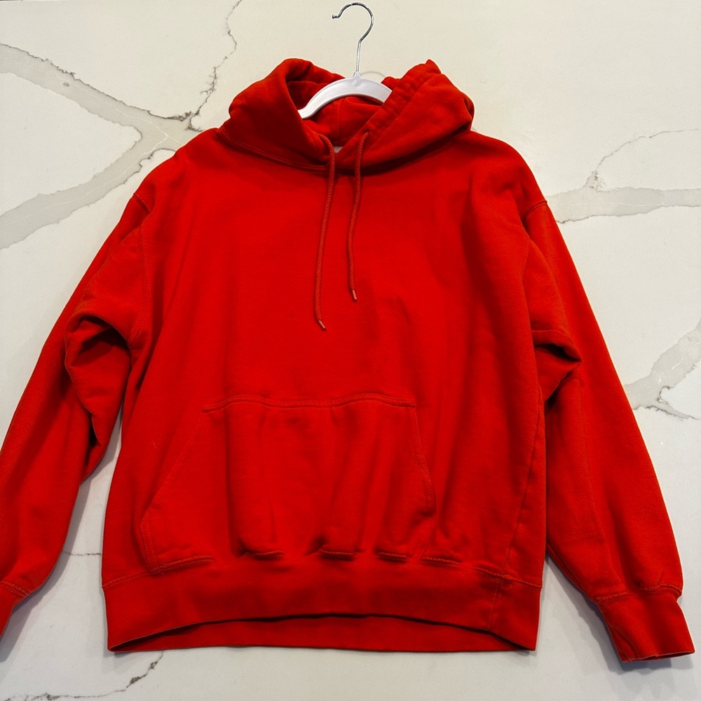 Orange Hoodie